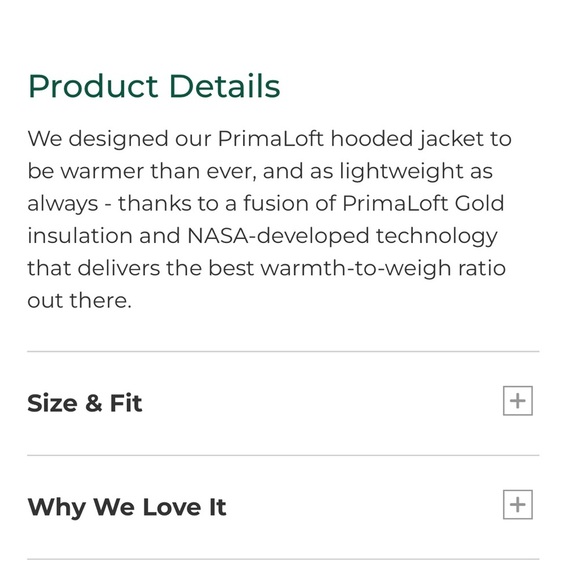 L.L. Bean Men's PrimaLoft Packaway Hooded Jacket - Picture 6 of 15